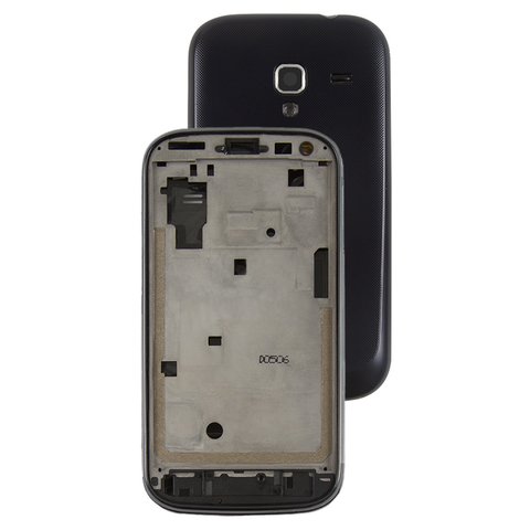 Housing compatible with Samsung I8160 Galaxy Ace II, black 