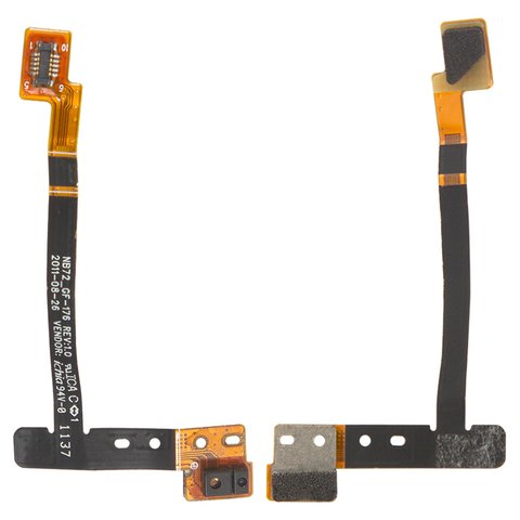 Flat Cable compatible with Nokia 800 Lumia,  with proximity sensor , with components 