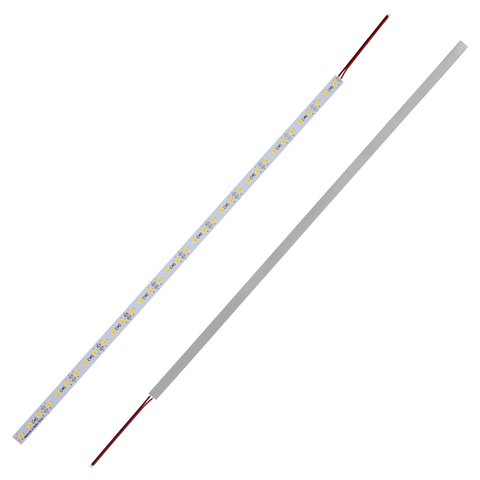Aluminum Rigid LED Strip, 50 cm, 5630, WW warm white , 6 W