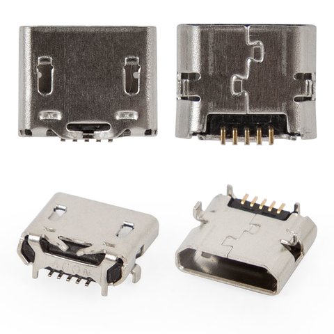 Charge Connector compatible with Asus FonePad 7 FE170CG, 5 pin, type 2, micro USB type B, K012  long 