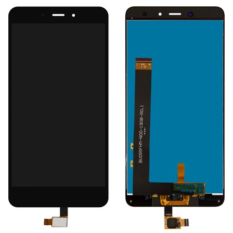LCD compatible with Xiaomi Redmi Note 4, black, Original PRC , MediaTek 