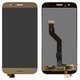 LCD compatible with Huawei G8, (golden, without frame, Original (PRC), RIO-L01)