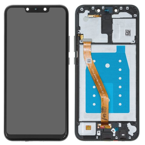 LCD compatible with Huawei Mate 20 lite, black, with frame, Original PRC , SNE LX1 