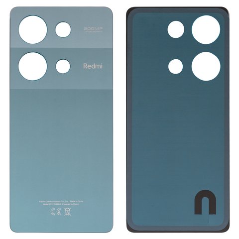 Housing Back Cover compatible with Xiaomi Redmi Note 13 Pro 4G, green, forest green