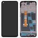 LCD compatible with Oppo A52, (black, with frame, Original (PRC), CPH2061, CPH2069, PADM00, PDAM10, BS065XMM-L03-M800)