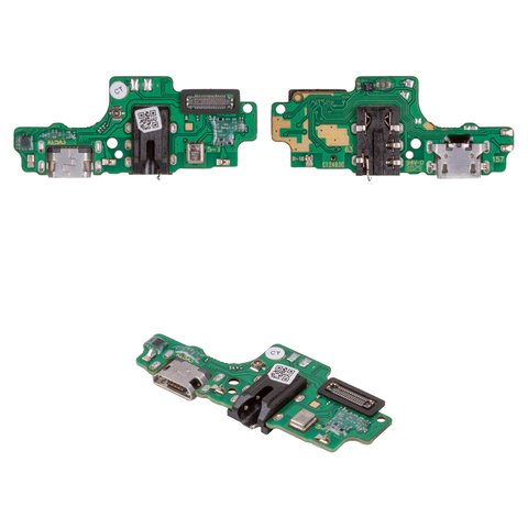 Flat Cable compatible with Tecno Spark 6 Go KE5, KE5J , charge connector, with microphone, with components, High Copy, charging board