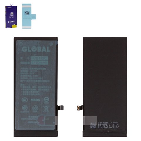 Battery Mechanic compatible with Apple iPhone XR, Li Polymer, 3.79 V, 3450 mAh, High Capacity, original IC