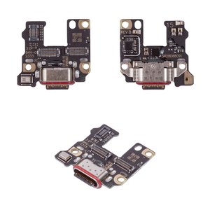 Flat Cable compatible with Motorola Edge 40 Neo, charge connector, with microphone, High Copy, charging board 