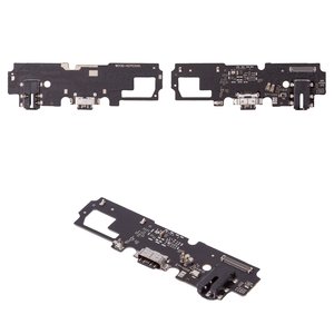 Flat Cable compatible with Vivo Y30, headphone connector, charge connector, with microphone, Copy, charging board 