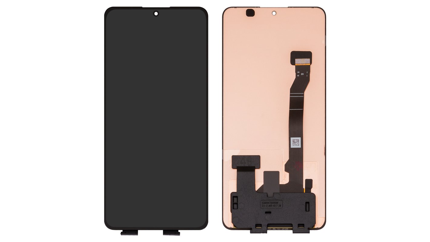 LCD compatible with Xiaomi Poco X7 Pro, (black, without frame