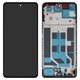 LCD compatible with OnePlus Nord CE4 Lite, (black, with frame, Original (PRC))