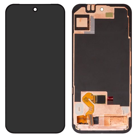 LCD compatible with Google Pixel 9 Pro XL, black, with frame, original change glass  , GGX8B, GZC4K, GQ57S 
