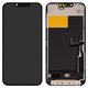 LCD compatible with iPhone 13 Pro, (black, with frame, AAA, (TFT), ZY, LTPS FHD)