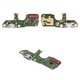 Flat Cable compatible with Tecno Pop 5 (BD2), (charge connector, with microphone, with components, High Copy, charging board)