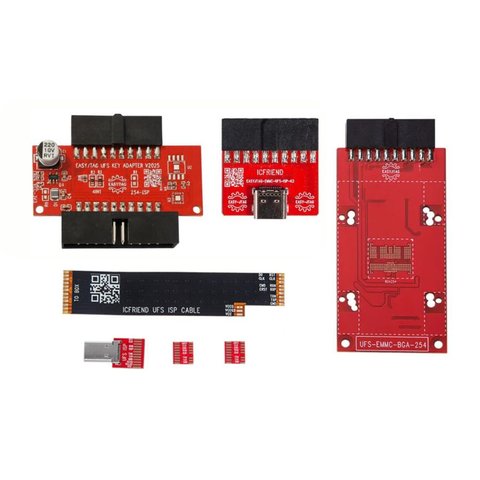 ICFriend Easy UFS BGA 254 ISP Adapter without Encryption Chip 