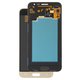Pantalla LCD puede usarse con Samsung J320 Galaxy J3 (2016), dorado, sin marco, original (vidrio reemplazado)