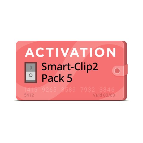 Activación Pack 5 para Smart Clip2