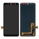 Pantalla LCD puede usarse con Samsung A530 Galaxy A8 (2018), negro, sin marco, Original (PRC), original glass