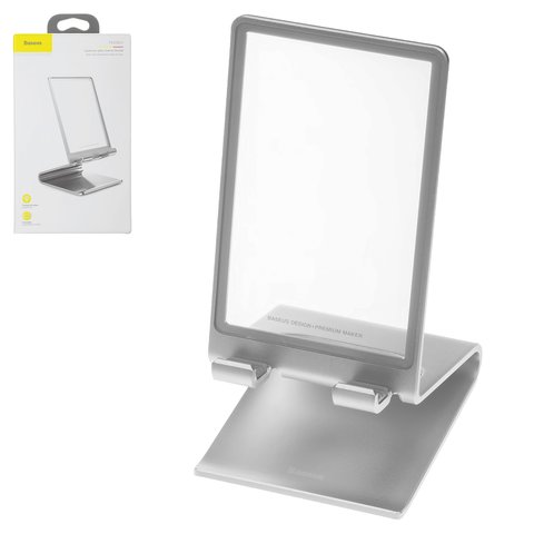 Soporte Baseus Suspension glass, estacionario, plateado, #SUGENT XF0S