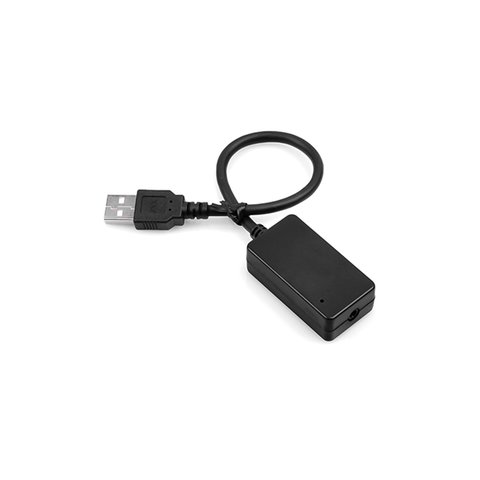 Adaptador AUX USB para coches desprovistos de entrada AUX