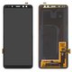 Pantalla LCD puede usarse con Samsung A530 Galaxy A8 (2018), negro, sin marco, Original, empaque industrial, #GH97-21406A/GH97-21529A