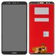 Pantalla LCD puede usarse con Huawei Honor 7C Pro 5,99", Y7 (2018), Y7 Prime (2018), negro, clase B, sin marco, Copy