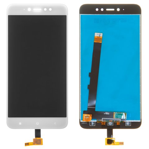 Pantalla LCD puede usarse con Xiaomi Redmi Note 5A Prime, blanco, sin marco, High Copy, 3 32 Gb, 4 64 gb