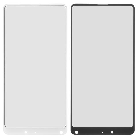 Vidrio de carcasa puede usarse con Xiaomi Mi Mix 2S, blanco
