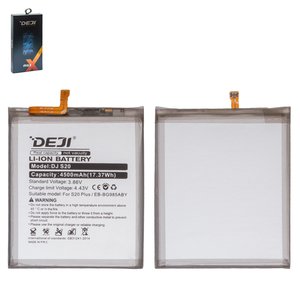 Batería Deji EB BG985ABY puede usarse con Samsung G985 Galaxy S20 Plus, Li ion, 3.86 V, 4500 mAh
