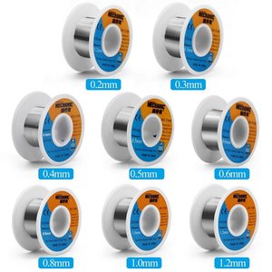 Estaño Mechanic HX T100, Sn 63% , Pb 37%, flux 1 3%, 0,8 mm, 100 g