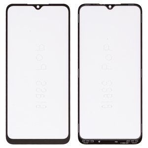Vidrio de carcasa G+OCA PRO puede usarse con Umidigi A11, A11S, A9; Xiaomi Poco C3, Redmi 10A, Redmi 9A, Redmi 9AT, Redmi 9C, con película OCA, negro