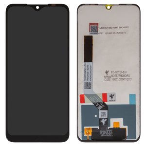 Pantalla LCD puede usarse con Xiaomi Redmi Note 7, Redmi Note 7 Pro, negro, sin marco, FLYCDI, con borde ancho, M1901F7G, M1901F7H, M1901F7I