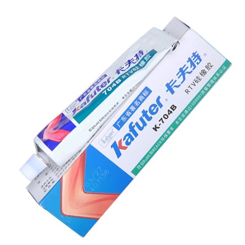 Adhesivos sellador Kafuter K 704B, 45 g, negro, semiespeso