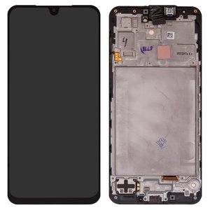 Pantalla LCD puede usarse con Samsung A175 Galaxy A17 4G, negro, con marco, Original PRC 