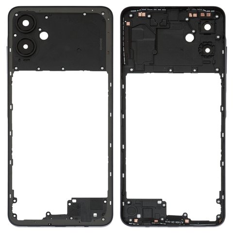 Parte media de carcasa puede usarse con Samsung A065 Galaxy A06, azul