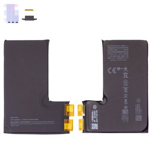 Batería puede usarse con iPhone 16 Pro, Li ion, 3.892 V, 3860 mAh, sin controlador, mayor capacidad, 2203B 
