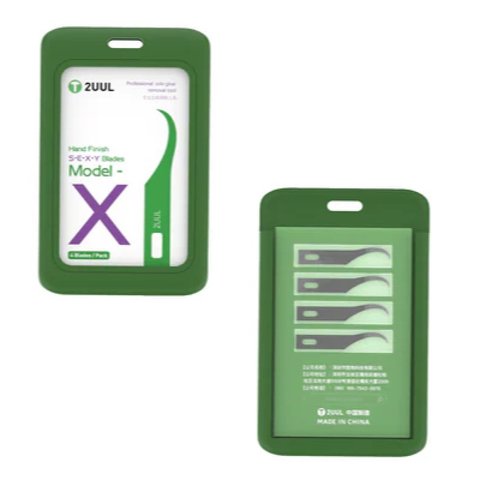 Cuchilla de bisturí 2UUL DA16 Model X, para microcircuitos, 4 uds.