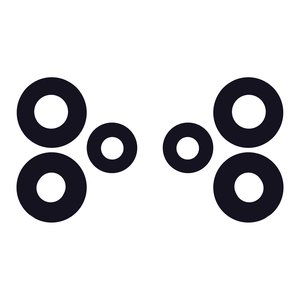 Скло камери для Xiaomi Redmi Note 12 Pro 5G, чорне, комплект 3 шт.