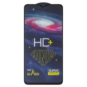 Захисне скло All Spares для Samsung A245 Galaxy A24, M346 Galaxy M34, 0,33 мм 9H, сумісне з чохлом, Full Glue, чорний, HD+