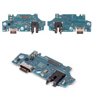 Шлейф для Samsung A057 Galaxy A05s, коннектора зарядки, с микрофоном, Сopy, плата зарядки