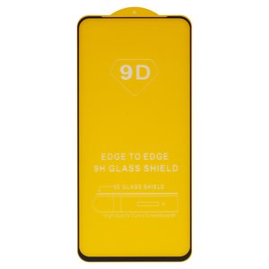 Захисне скло для Oppo A36, A76, A96 4G, сумісне з чохлом, Full Glue, без упаковки , чорний