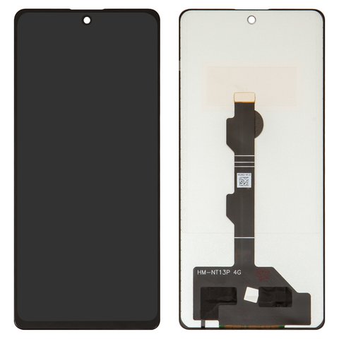 Дисплей для Xiaomi Poco M6 Pro 4G, Redmi Note 13 Pro 4G, чорний, без рамки, Сopy, TFT 