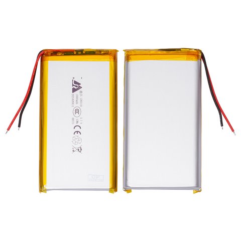 Аккумулятор 1260110, 110 мм, 60 мм, 12 мм, Li ion, 3,7 В, 10000 мАч, с контроллером