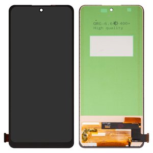 Дисплей для Xiaomi Redmi Note 14 4G, Redmi Note 14 5G, чорний, без рамки, Сopy, TFT , 159.6mm, 24117RN76G, 24117RN76O, 24094RAD4G, global version