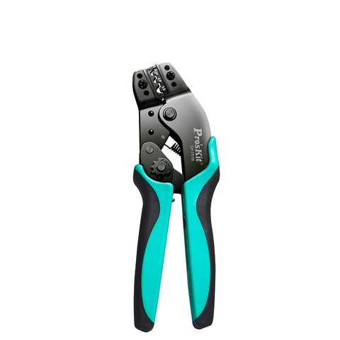 Кримпер Pro'sKit CP 751B для ізольованих гайкових клем