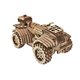 Mechanical 3D Puzzle Wood Trick Quad Bike